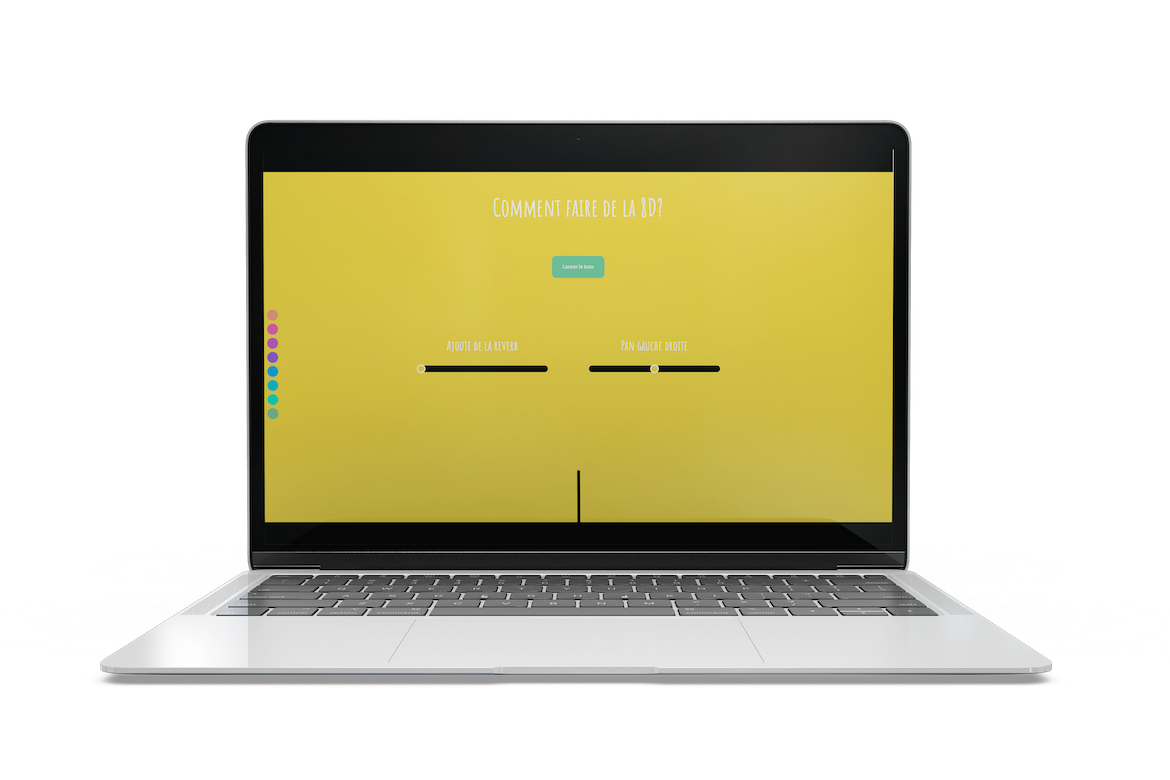 Maquette de siteWeb dans un ordinateur.